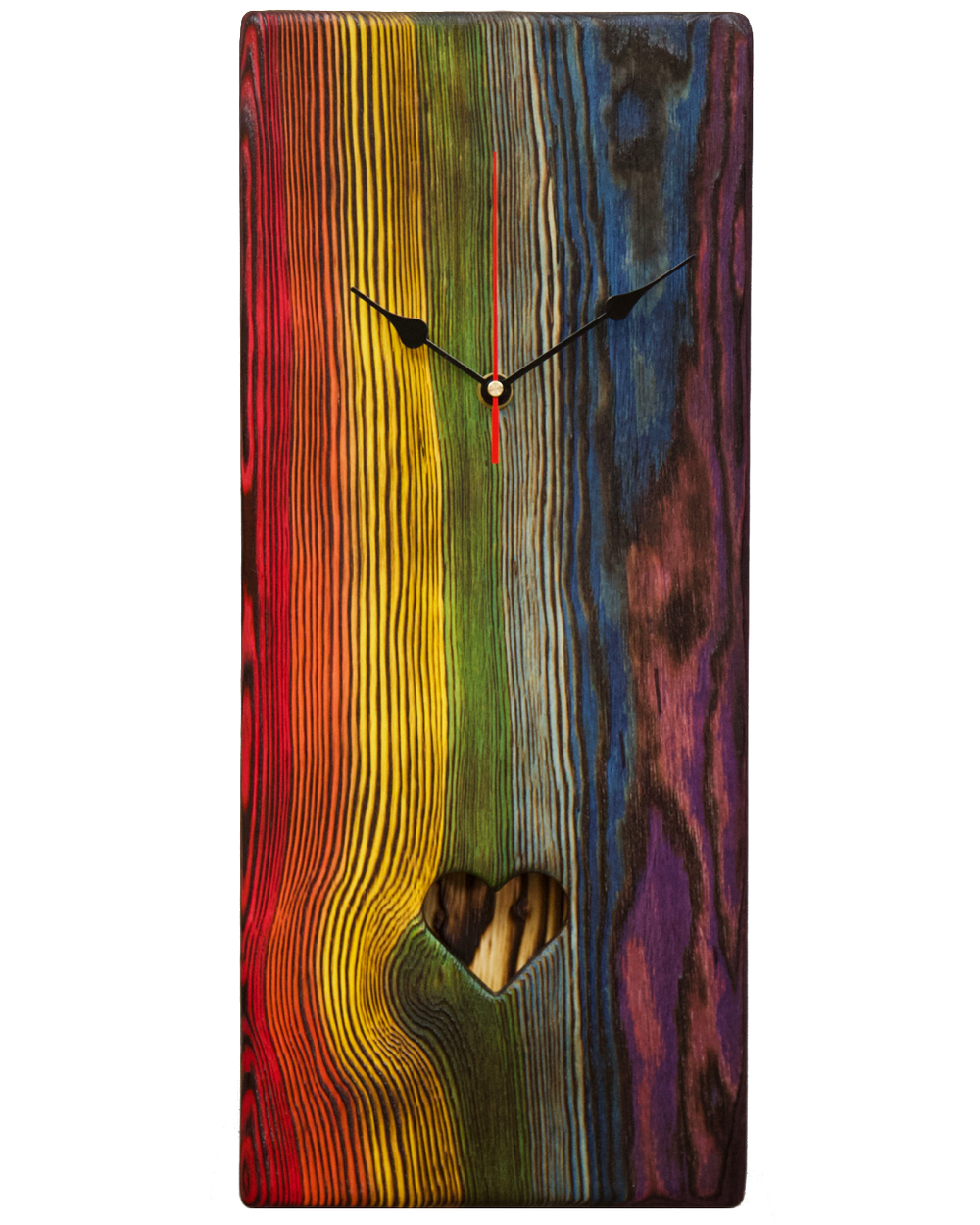 Small Textured Wood Clocks — Korzen Designs